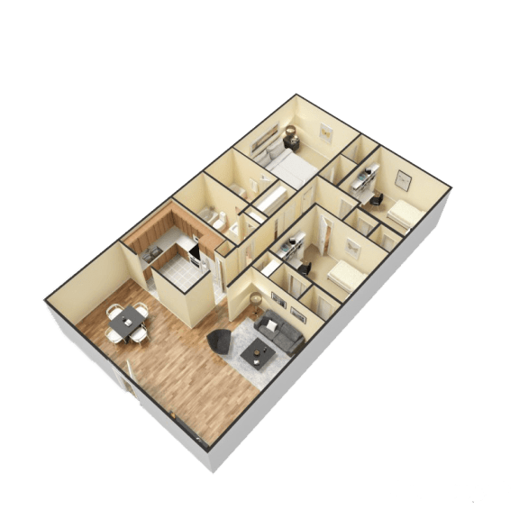 2 Bedroom Apartments Louisville, KY Enclave at Breckenridge